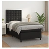 Image de Boxspring met matras kunstleer zwart 90x200 cm3142821