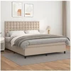Image de Boxspring met matras kunstleer cappuccinokleurig 180x200 cm3142862