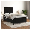 Image de Boxspring met matras fluweel zwart 120x200 cm3142895