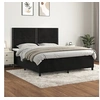 Image de Boxspring met matras fluweel zwart 180x200 cm3142979