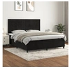 Image de Boxspring met matras fluweel zwart 180x200 cm3143039