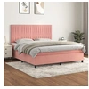 Image de Boxspring met matras fluweel roze 180x200 cm3143162