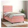 Image de Boxspring met matras fluweel roze 100x200 cm3143192