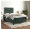 Image de Boxspring met matras fluweel donkergroen 120x200 cm3143196