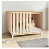 Image de Niche pour chien 100x70x72 cm Bois de pin massif 822491