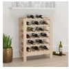 Image de Casier à vin 61,5x30x82 cm Bois de pin massif
