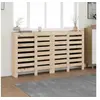 Image de 822611 Cache-radiateur 210x21x85 cm Bois massif de pin