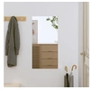 Image de Miroir mural 30x60 cm verre rectangulaire