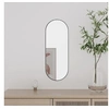 Image de Miroir mural 15x40 cm Verre Ovale 350452