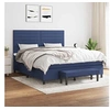 Image de Boxspring met matras stof blauw 180x200 cm3136699