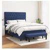 Image de Boxspring met matras stof blauw 140x200 cm3136843