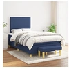 Image de Boxspring met matras stof blauw 120x200 cm3136987