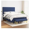 Image de Boxspring met matras stof blauw 140x200 cm3137003