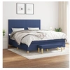 Image de Boxspring met matras stof blauw 180x200 cm3137019