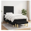 Image de Boxspring met matras stof zwart 80x200 cm3137031