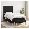 Image de Boxspring met matras stof zwart 100x200 cm3137215