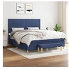 Image de Boxspring met matras stof blauw 180x200 cm3137259