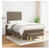 Image de Boxspring met matras stof taupe 120x200 cm3137305