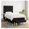 Image de Boxspring met matras stof zwart 90x200 cm3137367
