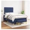 Image de Boxspring met matras stof blauw 120x200 cm3137387