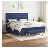 Image de Boxspring met matras stof blauw 160x200 cm3137411