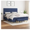 Image de Boxspring met matras stof blauw 180x200 cm3137419