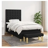 Image de Boxspring met matras stof zwart 80x200 cm3137431