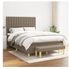 Image de Boxspring met matras stof taupe 140x200 cm3137481
