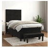 Image de Boxspring met matras fluweel zwart 90x200 cm3137823