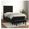 Image de Boxspring met matras fluweel zwart 100x200 cm3137949