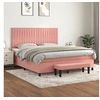 Image de Boxspring met matras fluweel roze 160x200 cm3137976