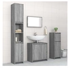 Image de Ensemble de Meubles de Salle de Bain Armoire de Rangement de Lavabo Placard de Salle de Bain Armoire à Miroir 4 pcs 3143929