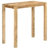 Image de Table de bar 112x55x108 cm Bois de manguier massif