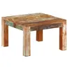Image de Table basse 55x55x35 cm Bois de récupération massif