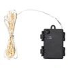 Image de Guirlande Lumineuse à LED avec 90 LED et Ventilateur Décoration de Noël Ornement de Vacances Décoration de Fête Salle de Séjour 900 cm