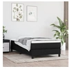 Image de Boxspring met matras stof zwart 80x200 cm3144031