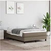 Image de Boxspring met matras stof taupe 120x200 cm3144065