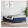 Image de Boxspring met matras stof blauw 120x200 cm3144067