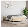 Image de Boxspring met matras stof cràmekleurig 140x190 cm3144074