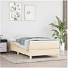 Image de Boxspring met matras stof cràmekleurig 90x190 cm3144140