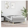 Image de Boxspring met matras stof lichtgrijs 90x200 cm3144143