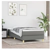 Image de Boxspring met matras stof donkergrijs 90x200 cm3144144