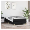 Image de Boxspring met matras stof zwart 90x200 cm3144145