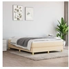 Image de Boxspring met matras stof cràmekleurig 140x190 cm3144172