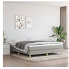 Image de Boxspring met matras stof lichtgrijs 160x200 cm3144183