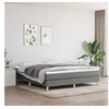Image de Boxspring met matras stof donkergrijs 180x200 cm3144192