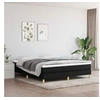 Image de Boxspring met matras stof zwart 180x200 cm3144193