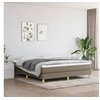 Image de Boxspring met matras stof taupe 180x200 cm3144195
