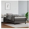 Image de Boxspring met matras kunstleer grijs 80x200 cm3144229