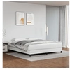 Image de Boxspring met matras kunstleer wit 160x200 cm3144268